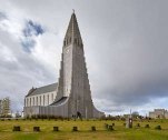 Die Hallgrimskirche in Reykjavik