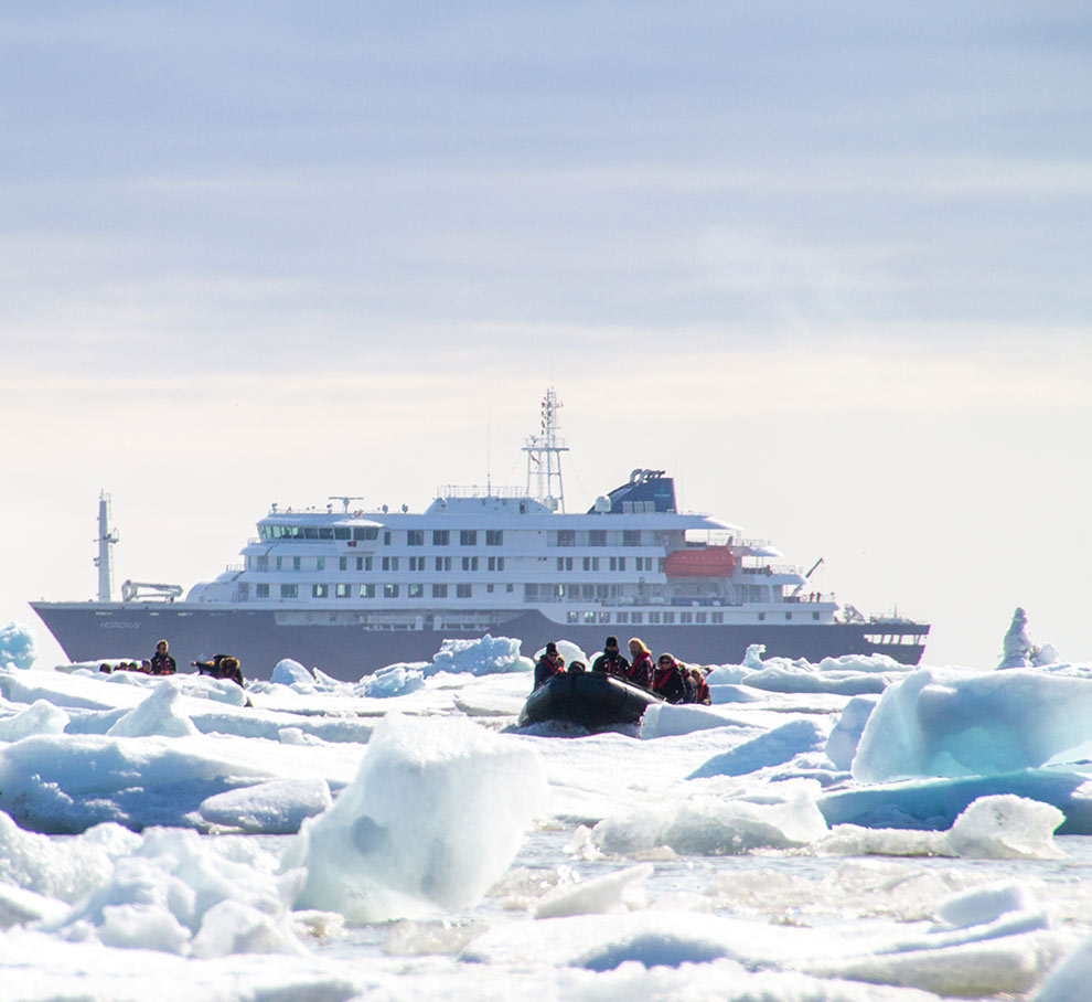Expeditionsreisen mit MS HONDIUS, PLANCIUS & ORTELIUS